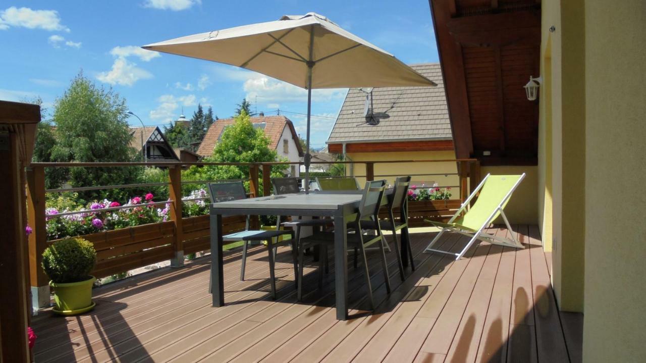 L'Alcove Des P'Tits Coeurs Villa Benfeld Exterior photo